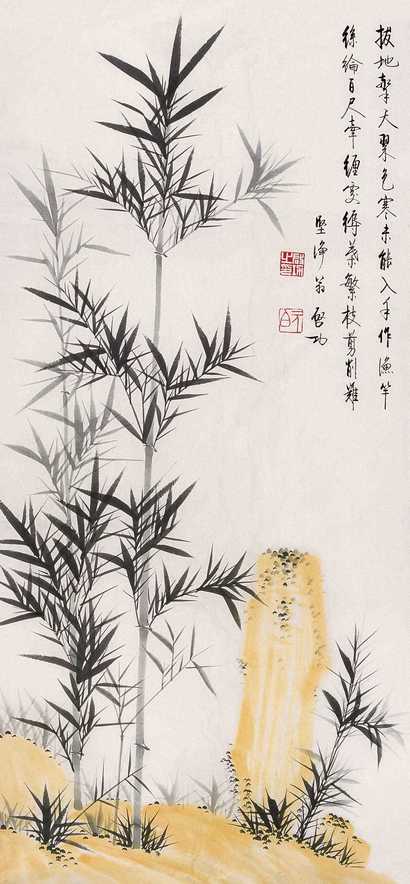 黄幻吾 柳雀 立轴
